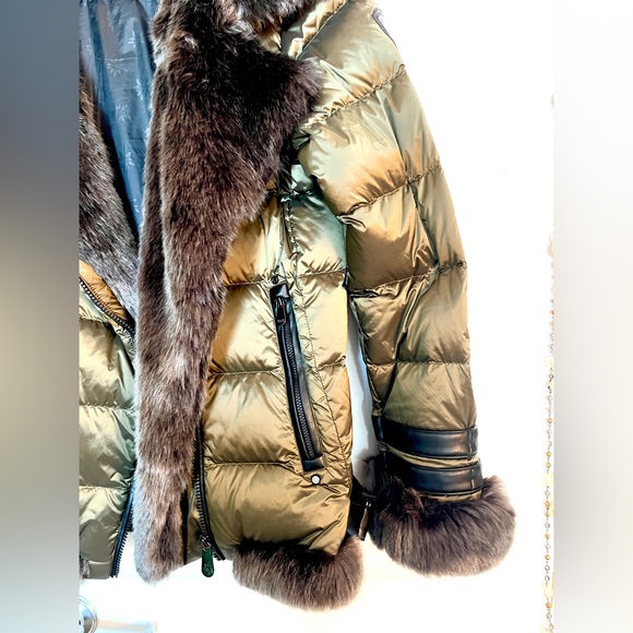 🎀HP🎀 NWOT ALP N ROCK JACKET M Warm Lining Faux Fur w Details Snow Skiing 🎀 - Picture 9 of 16